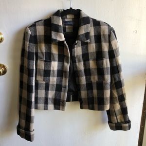 Vintage Wool Cropped Jacket